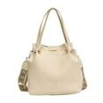 thumbnail image 2 of EHJRE Bucket Bag for Women Detachable Shoulder Strap Portable Stylish Commuting Travel Beige, 2 of 9