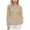 #03 Khaki 【Pick Every Color You Love】, variant on Women's V-Neck Hollow Out Blouse with Pearl Buttons and Smocked Cuffs Tops Shirts Tunics Sheer Mesh Eyelet Embroidery Casual Daily Wear Work Office Vacation Fashion Essential Gift for Women