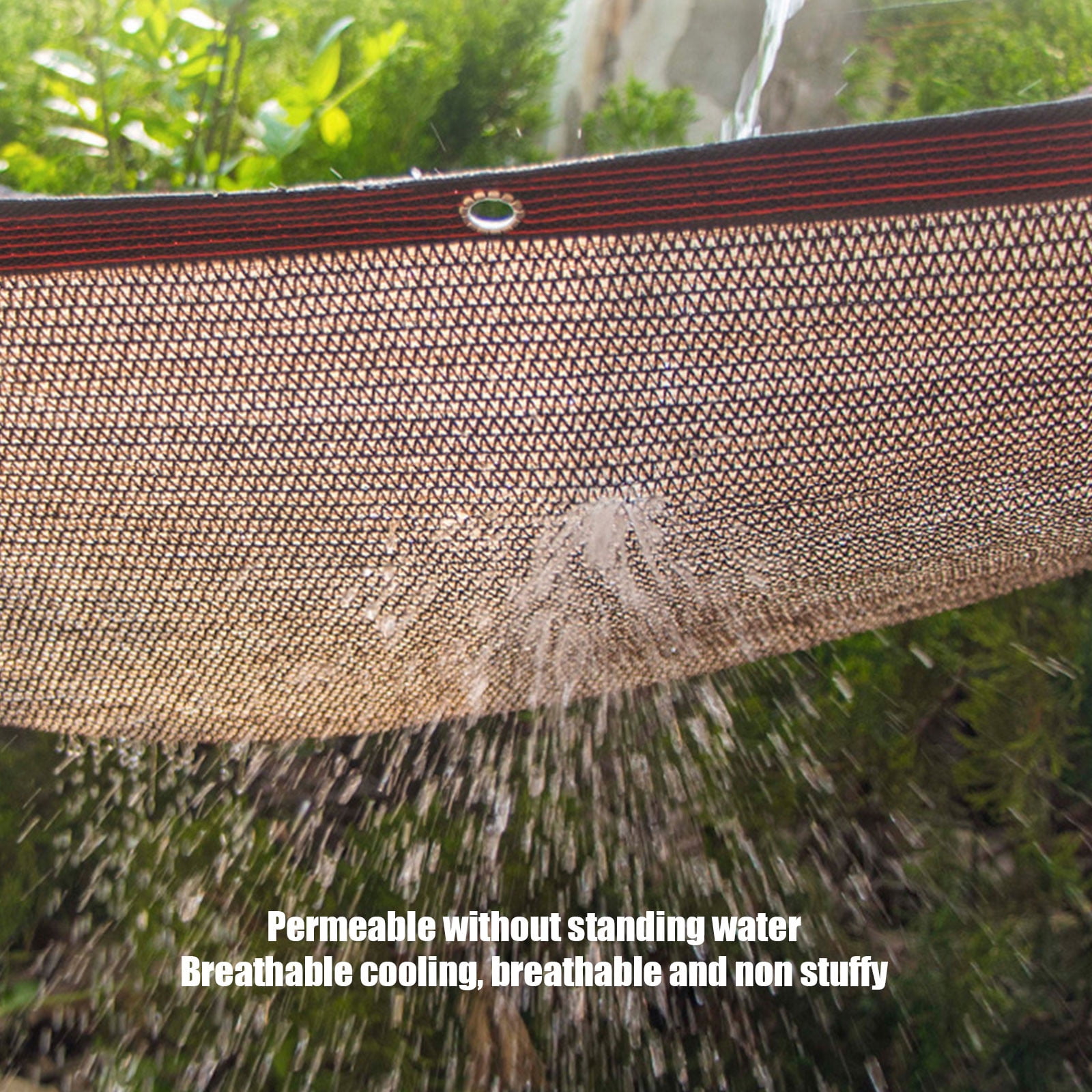 Shade Cloth with Grommets, Sunblock Mesh Tarp and Outdoor Sun Shade for Garden, Plant Covers Protection for Greenhouse, Plant Cover, Greenhouse, Patio, Barn Kennel