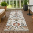 thumbnail image 6 of Addison Rugs Chantille Indoor/Outdoor Traditional Global Linen Machine Washable Runner Rug, 2'3" x 7'6", 6 of 7