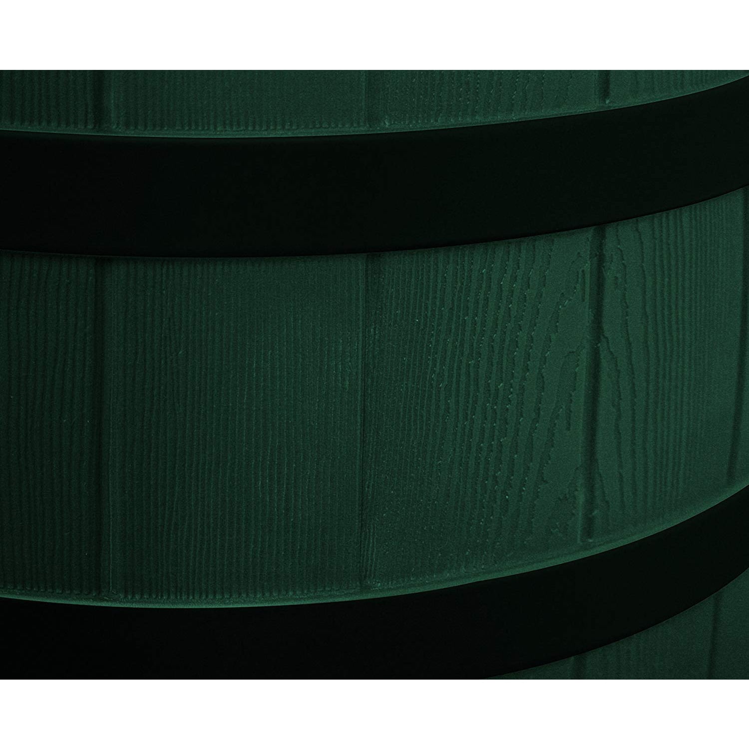 Good Ideas Rain Wizard 50 Gallon Plastic Rain Barrel Water Collector, Green
