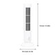 thumbnail image 4 of Ventilador de torre USB Ventilador sin aspas Ventilador de torre Mini acondicionador vertical Ventilador de torre, 4 of 5