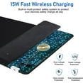 thumbnail image 2 of Miroddi Mouse Pad with Wireless Charging, Gaming Mousepad with 15W Wireless Charger, Large Desk Mat with Waterproof Non-Slip Rubber Base, 2 of 8