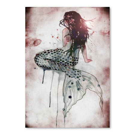 UPC: 0686457550765 | Americanflat Mermaid 2 by Sam Nagel Poster Art Print