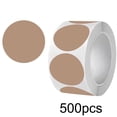 thumbnail image 1 of Miogawg 500 Pcs 1 In Colored Dots Markings Stickers For Decoration, 1 of 8