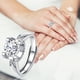 thumbnail image 2 of Xihbxyly Juego de Anillos de Moda con Circonitas Cúbicas, Aleación Ajustable, Ideal para Regalar, Ideal para Uso Diario, para Hombres, Mujeres y Adolescentes, Ideal para Cumpleaños, Aniversarios y Sa, 2 of 7