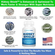 Healthy Kidney Kidney Shield: Kidney Detox Supplement plus Vitamins, Supports Kidney Health, 120 ct. (3 pack)