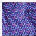 thumbnail image 4 of Soimoi Blue Poly Georgette Fabric Multicolor Mandala Print Fabric by the Yard 52 Inch Wide, 4 of 5