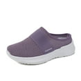 thumbnail image 2 of Women Mules Shoes Slip On Open Back Mesh Walking Shoes Sneakers Comfortable Arch Support Lightweight Breathable Sneakers Orthopedic Shoes, 2 of 8