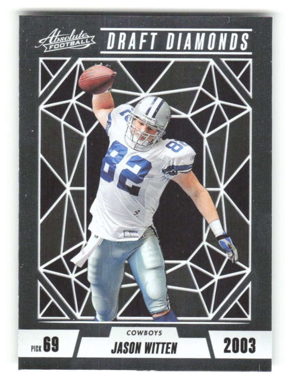 2024 Absolute Draft Diamonds #10 Jason Witten Dallas Cowboys NFL Football Trading Card