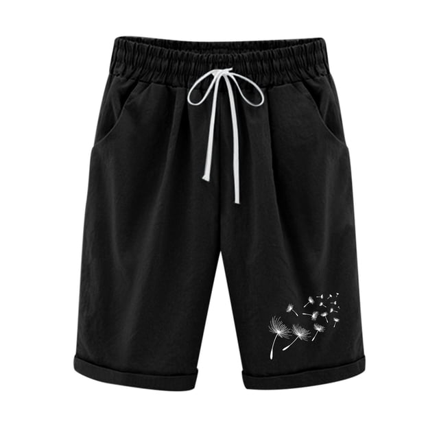 Birdeem Mode Femmes Short Imprimé Serré Taille Haute Poche Élasticité Sports Demi-Short Caractéristiques