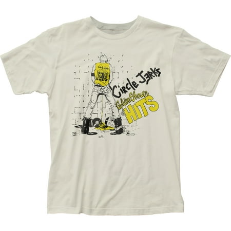 Circle Jerks Punk Rock Band Golden Shower Adult Fitted Jersey T-Shirt (Best Emo Punk Bands)