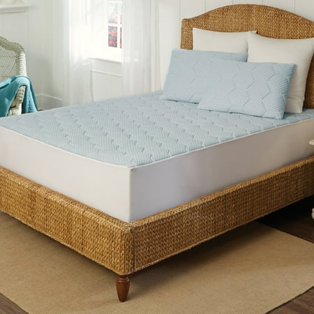 EUROPEUTIC Cool-Gel Memory Foam Mattress Pad