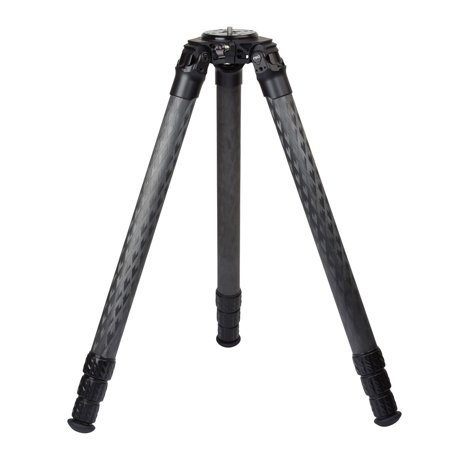 UPC: 0609456715225 | ProMediaGear TR424 Pro-Stix 58  Carbon Fiber Tripod with 42mm Diameter Legs  Red