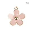 thumbnail image 3 of Sonducket 1 Juego de conector de pendiente de abalorio de flor, accesorios artesanales, colgante de collar de cinco pétalos de flores para mujeres, Ropa, zapatos y accesorios Miscelánea Rosado Sonducket AP009897-01B, 3 of 6