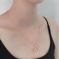 thumbnail image 2 of SFTING Rose Gold Mother's Necklace Gifts 925 Sterling Silver Love You Mom Heart Pendant Necklace for Women and Mom, Birthday Mother's Day Gifts from Daughter Son, 2 of 7