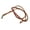 Chestnut, variant on Berlin Custom Leather NRS Tack 5/8in. x 7'6in. Latigo Laced Barrel Reins