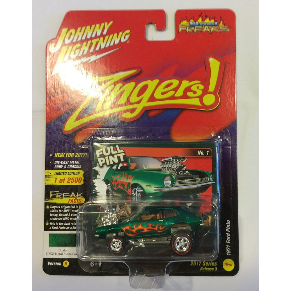 Johnny Lightning 164 Scale Green 1971 Ford Pinto Diecast Car Walmart