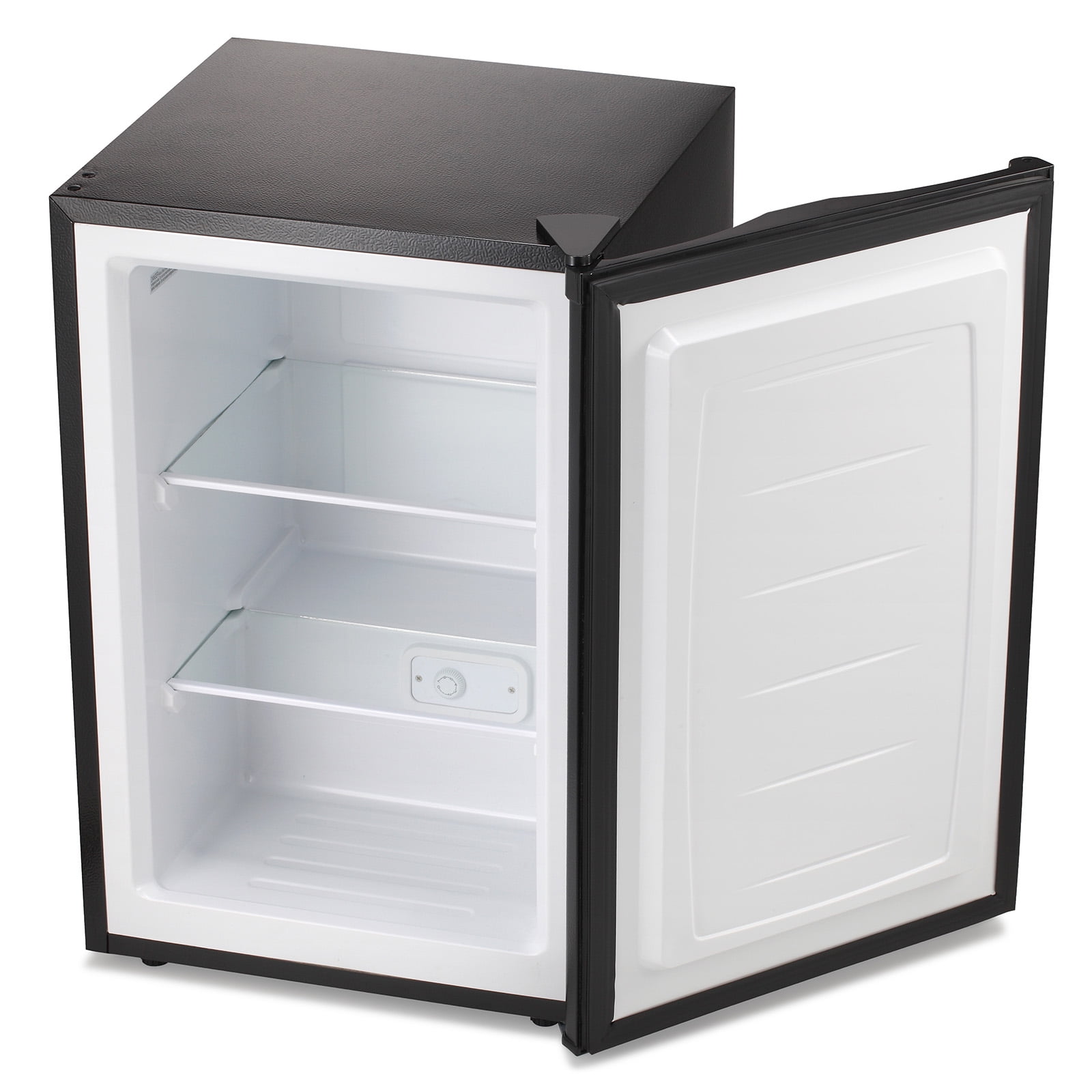 KNDKO 3.2Cu.ft Upright Freezer, Compact Freezer with Removable Shelves, Adjustable Thermostat for Home/Kitchen/Office, Black