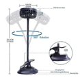 thumbnail image 4 of Clip Fan Usb Mute Portable Small Fan Desktop Mini Small Fan, 4 of 5