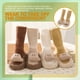 thumbnail image 4 of unbranded 1Par Calcetines Amarillos Antideslizantes Para Uso Diario Fáciles De Poner Y Quitar, 4 of 8