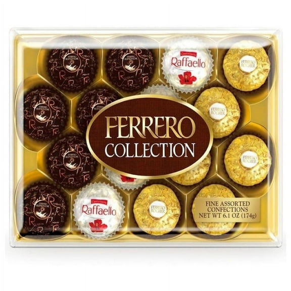 Ferrero Collection Fine Assorted Confections 6.1 oz Pack of 2