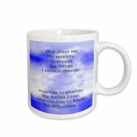 

3dRose Serenity Prayer Ceramic Mug 11-ounce