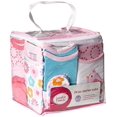 thumbnail image 2 of Luvable Friends Unisex 24-Piece Cube Box Set Fuchsia 0-6 Months, 2 of 2