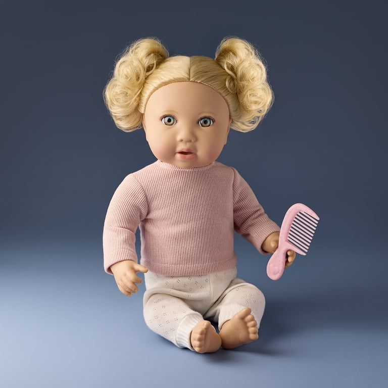 LullaBaby 14" Baby Doll with Blonde Wavy Hair & Outfit photo 2