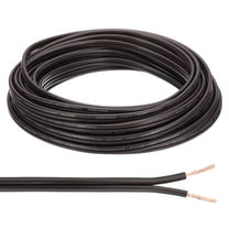 Uxcell 33Ft 18/2 Covered Wire, 300V SPT-2 Lamp Cord Insulated Heat Resistant Electronical Flexible Cable, Brown