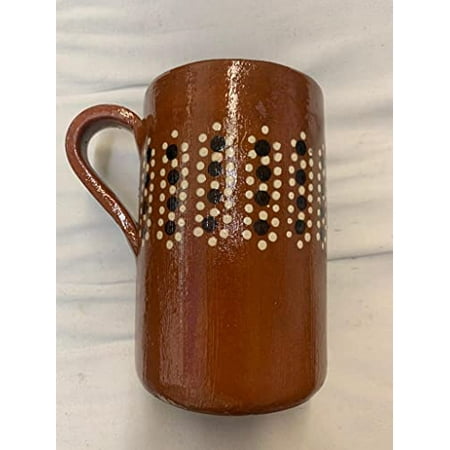 

2 Beer Mugs Made in Mexico Super Large Capacity Mexican Jarro de Cerveza Barro Clay Super Jarro 1-Liter Litro Tarro Cervecero Grandote Grande