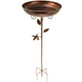 thumbnail image 5 of Wekvgz Bird Bath 32 Inches Sturdy Iron Garden Birdbath for Outside Vintage Standing Bird Bath Bowl for Outdoor Garden Patio Yard Lawn, 5 of 13