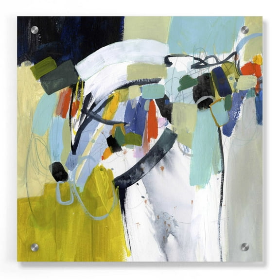 Epic Art 'Scarborough Fair I' by Victoria Borges, Acrylic Wall Art, 36"x36"