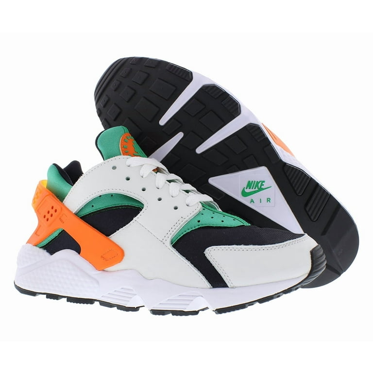 Nike Air Huarache DD1068-111 Men's White/Green/Black/Orange