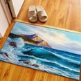 thumbnail image 5 of Sea View Rugs, Nature Landscape Rug, Entry Rugs, View Rugs, Machine Washable Rugs, Sea Landscape Painting Rug, Anti-Slip Carpet Rugs, 1.7'x2.3' - 50x70 cm, 5 of 7