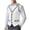 White, variant on WIZUTIZ Men's Vintage Corduroy Suit Vest Casual V-Neck Dress Waistcoat Silm Fit Textured Faux Fake Suit Vest with Pockets