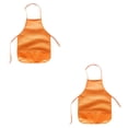 thumbnail image 4 of Qarigey Delantal de pintura de artes no tejidas para niños delantales sin mangas de cocina reutilizables baberos accesorios decorativos Festival naranja Type1 NO1 Qarigey CBP081612, 4 of 5