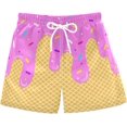 thumbnail image 1 of Boys Swim Trunks Beach Board Shorts Quick Dry Toddler Swimsuit Bathing Suits with Mesh Lining, 1 of 6