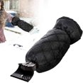 thumbnail image 1 of Raspador de hielo con guante, raspador de hielo para automóvil, herramienta para quitar nieve en invierno para ventanas y parabrisas de automóviles, 1 of 5