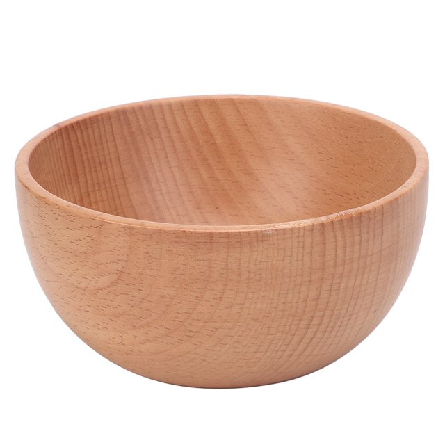 Bol en Bois, Salade de Soupe de Riz Ronde Bol à Soupe en Bois Bol à Manger Fiabilité Exceptionnelle