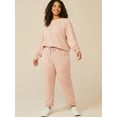 thumbnail image 3 of Free Assembly Women's Classic Cotton Blend Sweatpants, 3 of 7