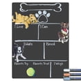 thumbnail image 1 of Cohas Puppy Theme Pet Milestone Chalkboard, 15 by 20 inches, 3 Pastel Markers, 1 of 6