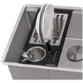 thumbnail image 4 of Ruvati RVA1542 Dish Plate and Silverware Caddy Drying Rack for Workstation Sinks, 4 of 7