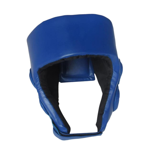 Casco de boxeo DYNWAVEMX protección profesional para Kickboxing Mma hombres Niños Azul 18 cm x 21 cm