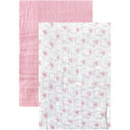 Hudson Baby 3-Pack Dream Muslin Swaddle Blanket in Pink ...