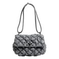 thumbnail image 2 of Valentino Garavani Spike Me Gray Leather Crossbody Bag Medium, 2 of 10