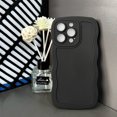 thumbnail image 1 of Solid Color Big Wave Suitable Apple 13 Phone Case IPhone 15Pro Solid Color 12 Couple 11/XR Anti Drop Soft Case LXY, 1 of 6