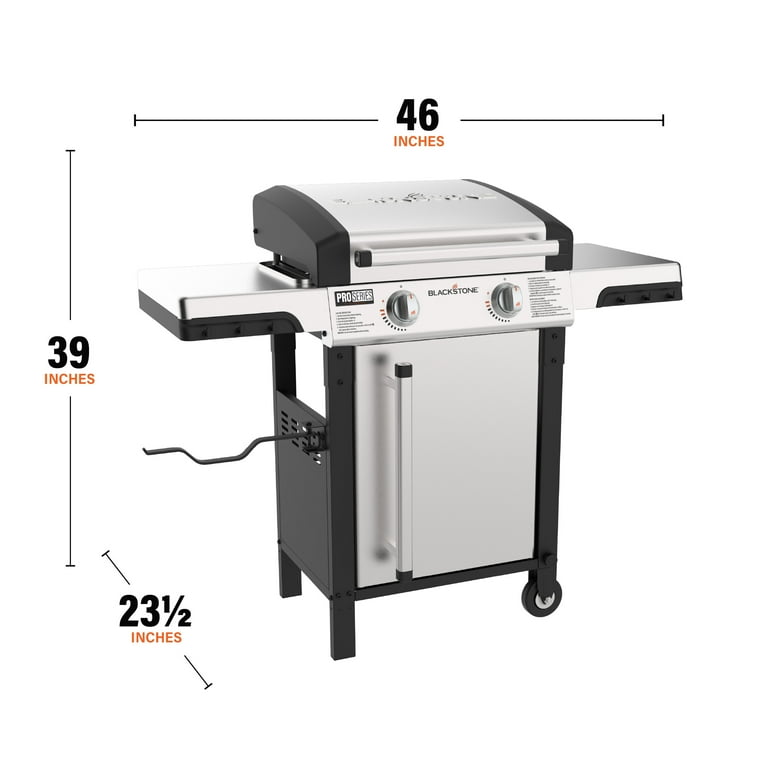 Blackstone ProSeries Outdoor Griddle, 2-Burner 22