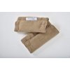 Jeep Car Seat Strap Covers 2 Pack, Plush Brown