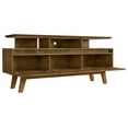 thumbnail image 3 of Manhattan Comfort Yonkers Wood TV Stand for TVs up to 60" in Brown, 3 of 5